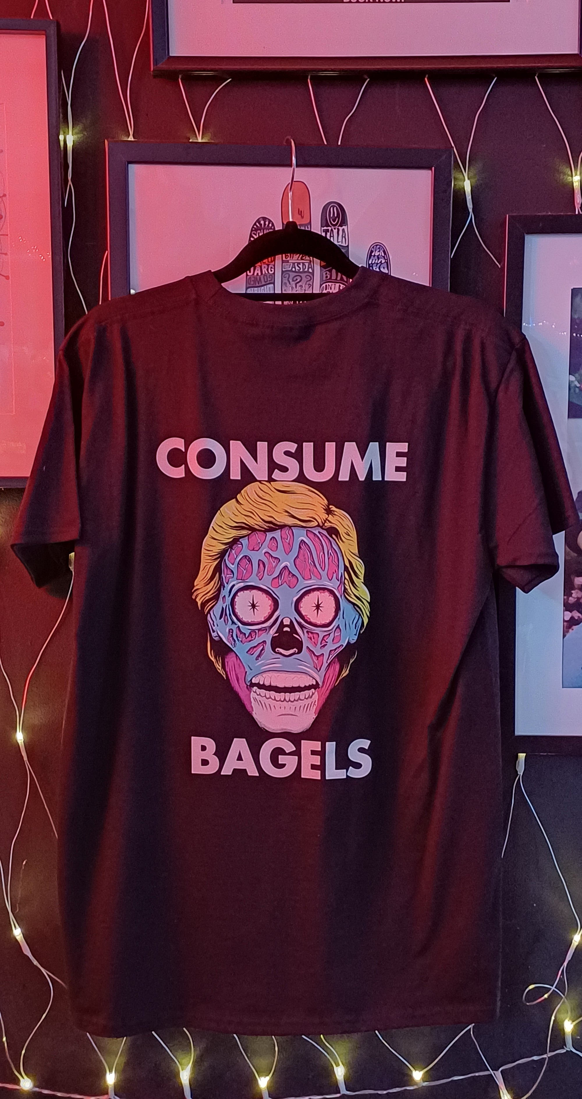 CONSUME BAGELS TEE