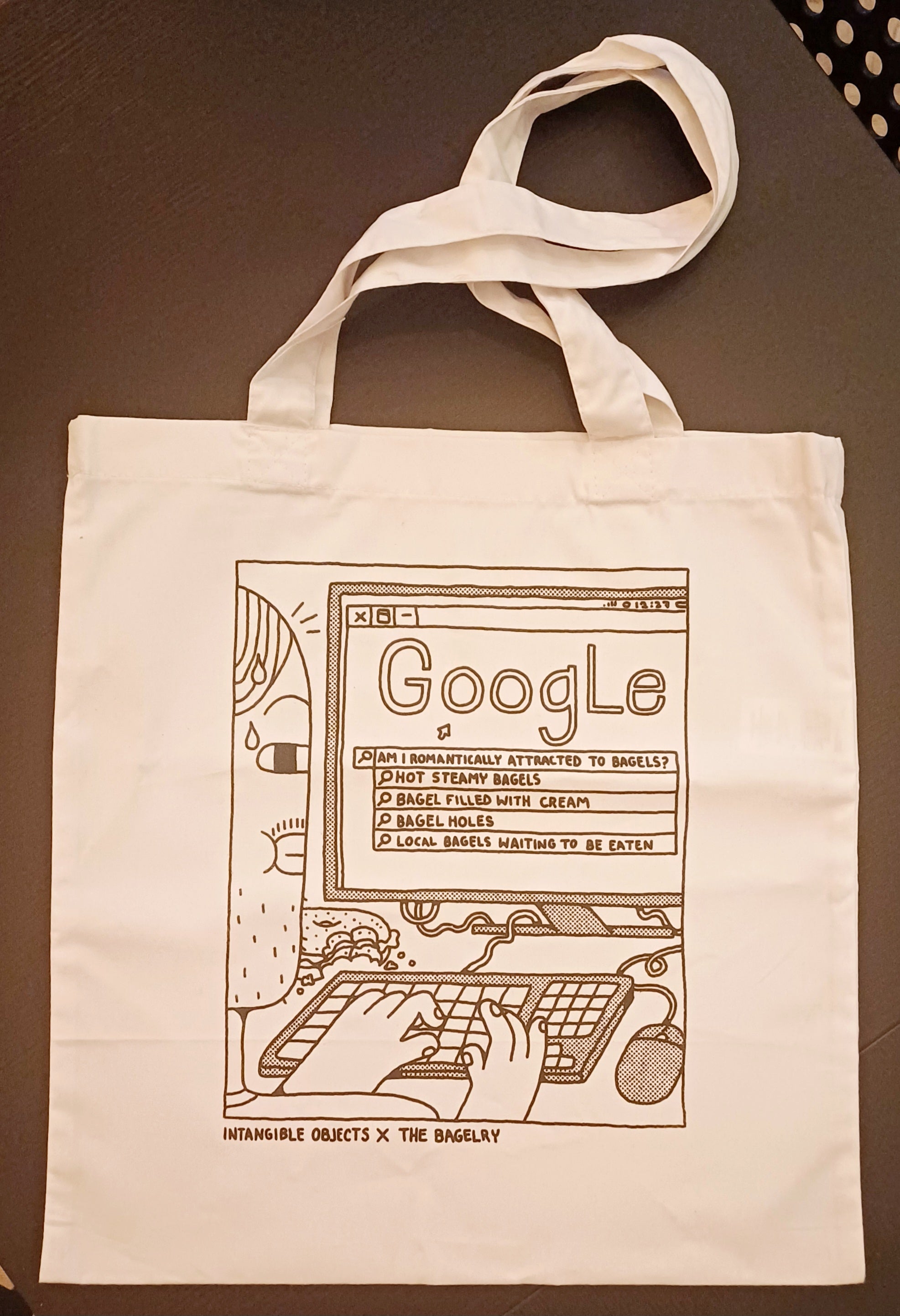 BAGEL PERV tote